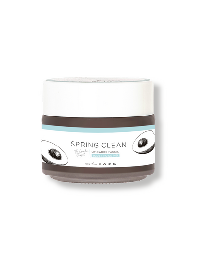 Spring Clean Limpiador Facial Vegano Todo Tipo de Piel 30g y 100g